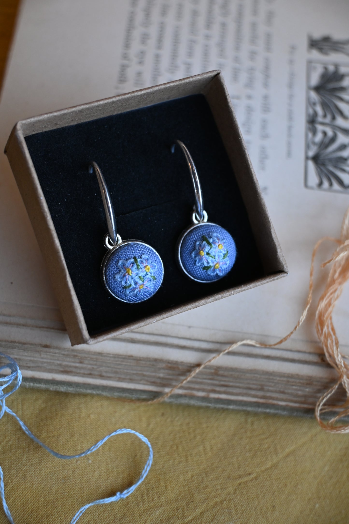 Forget-Me-Not Earrings