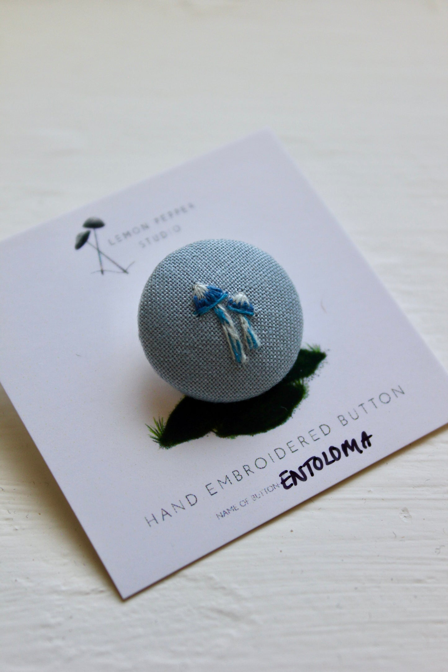 Hand Embroidered Buttons