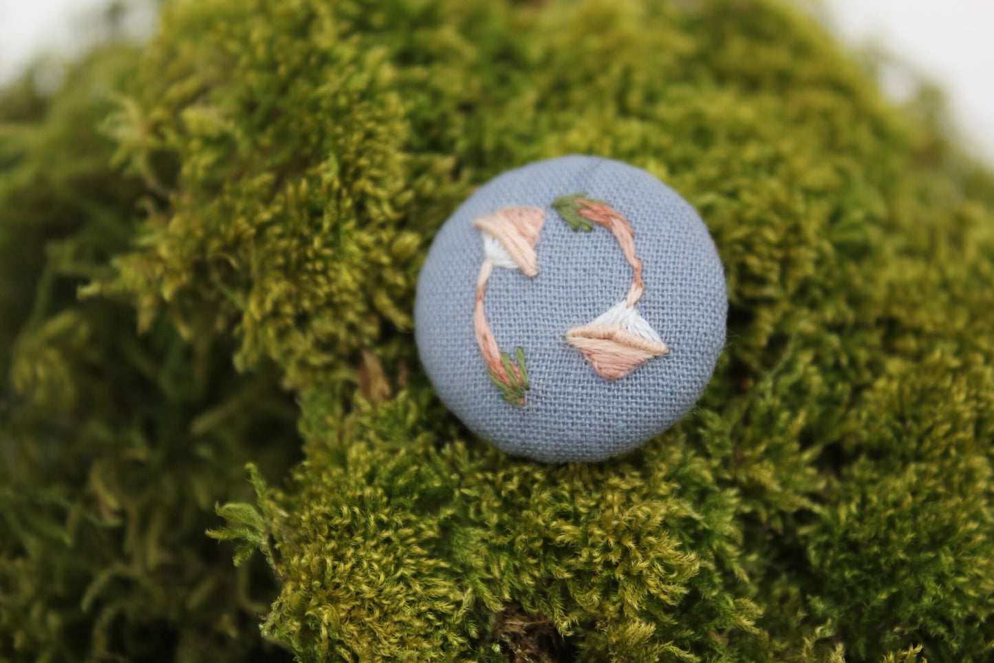 Hand Embroidered Buttons