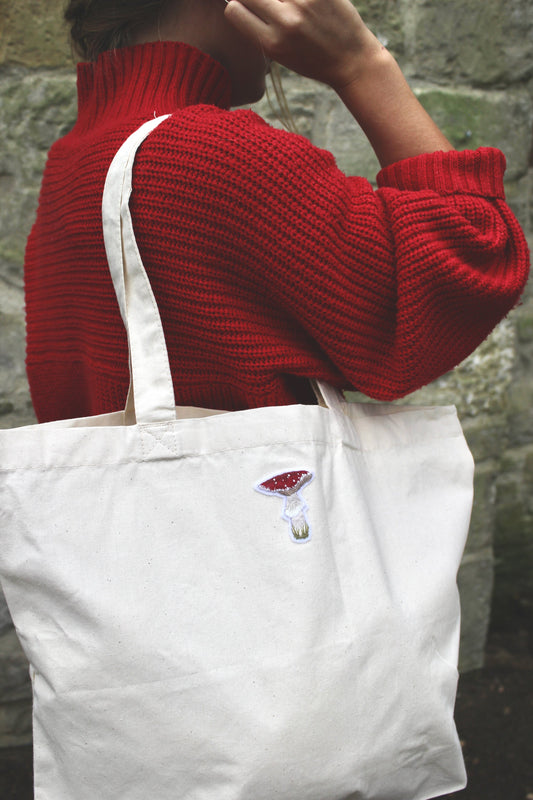 Embroidered Tote Bag