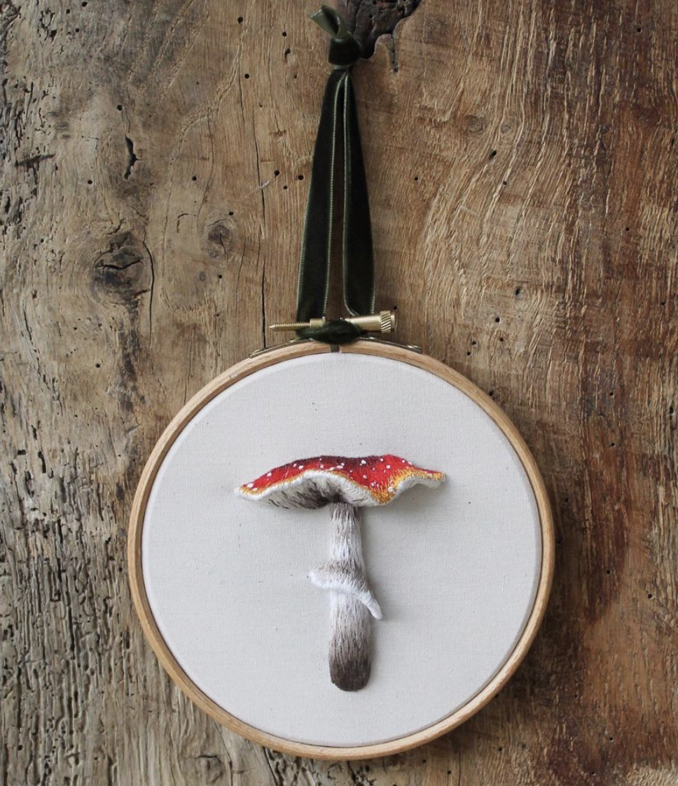 Fly Agaric Stumpwork Kit