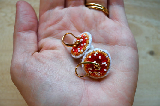 Fly Agaric Earring Kit