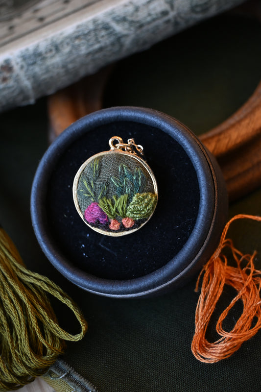 Garden Vegetable Necklace