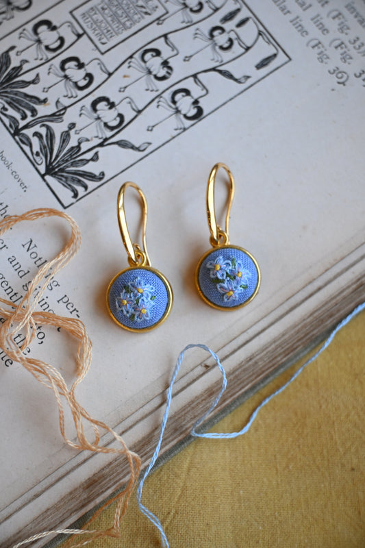 Forget-Me-Not Earrings