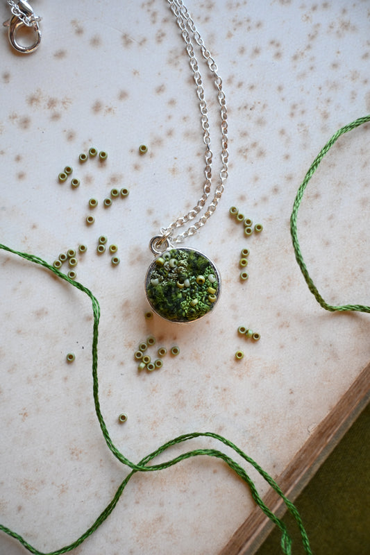 Moss Necklace