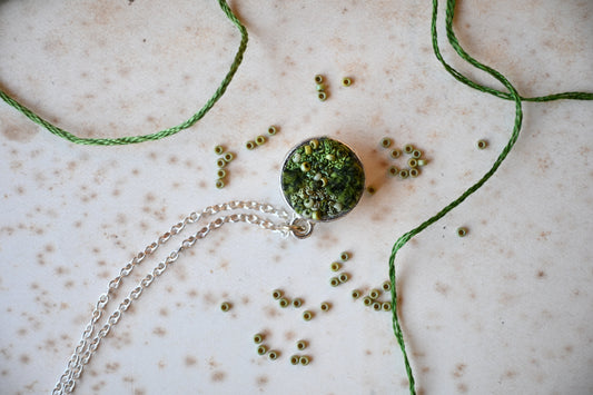 Moss Necklace