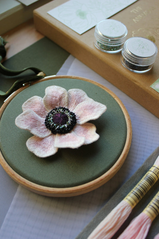 'The Anemone' Stumpwork Kit