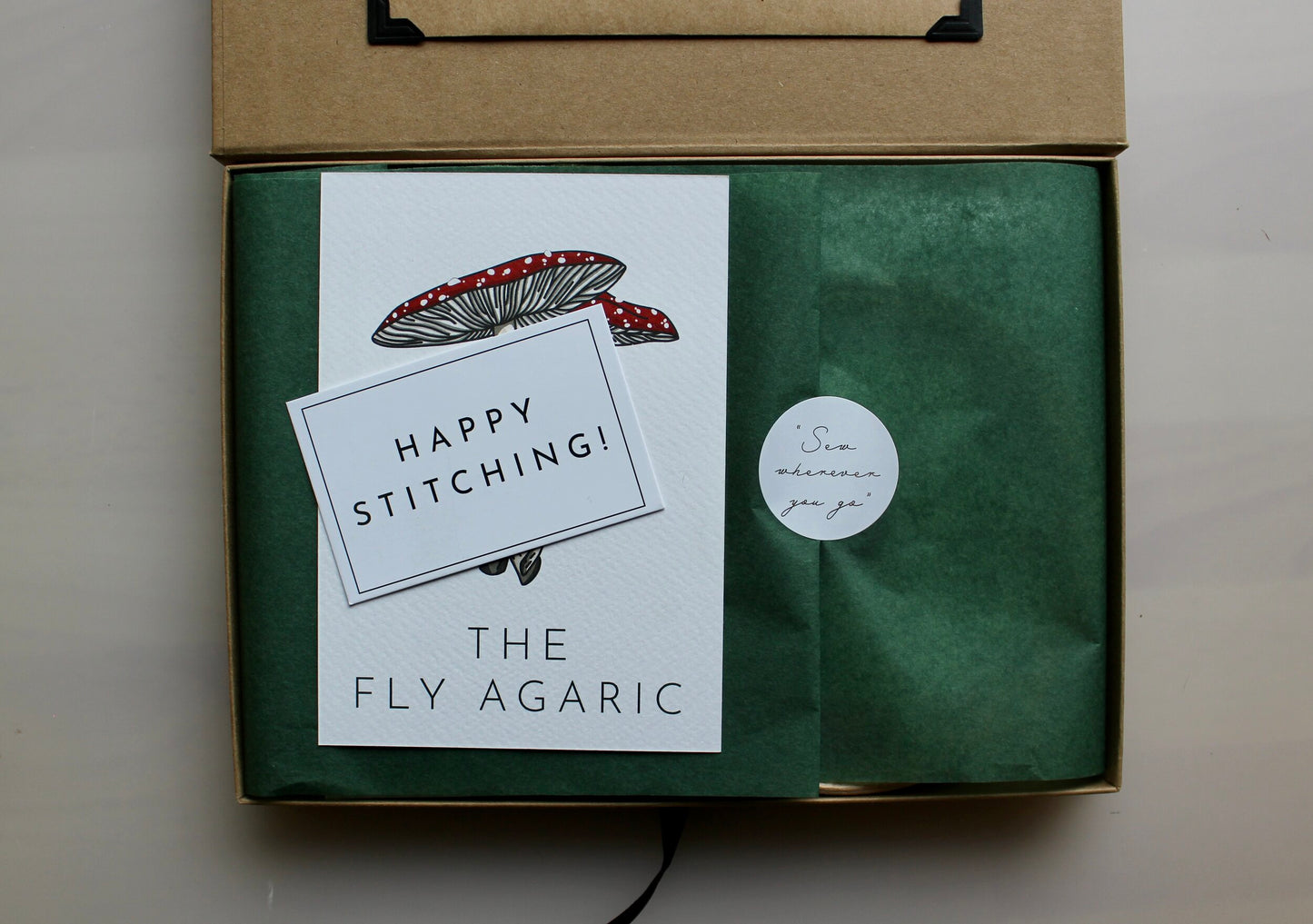 Fly Agaric Stumpwork Kit