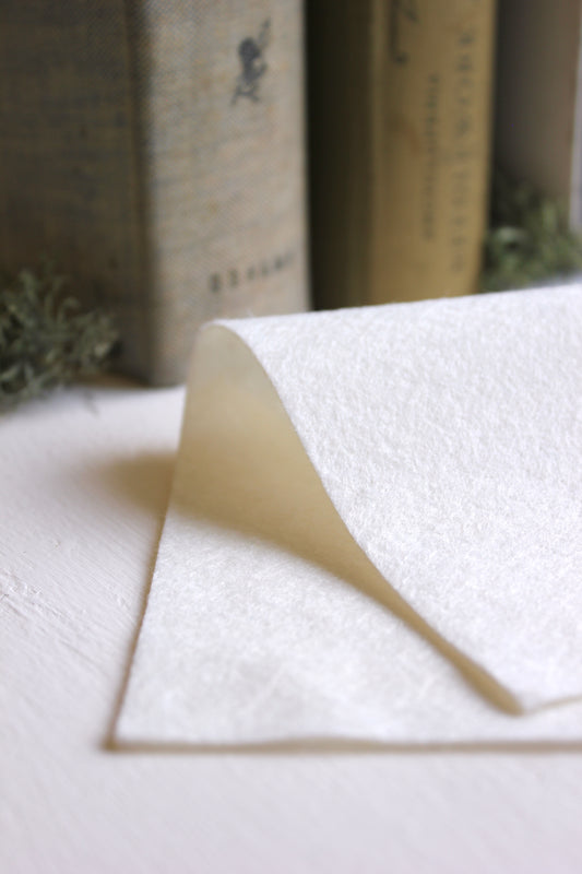 Plain Wool Blend Felt