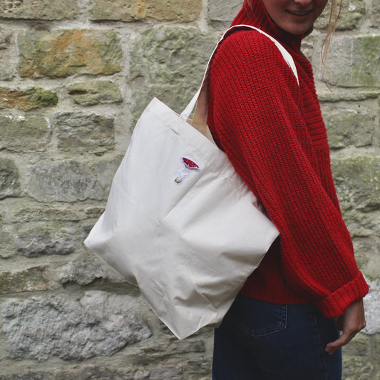 Embroidered Tote Bag